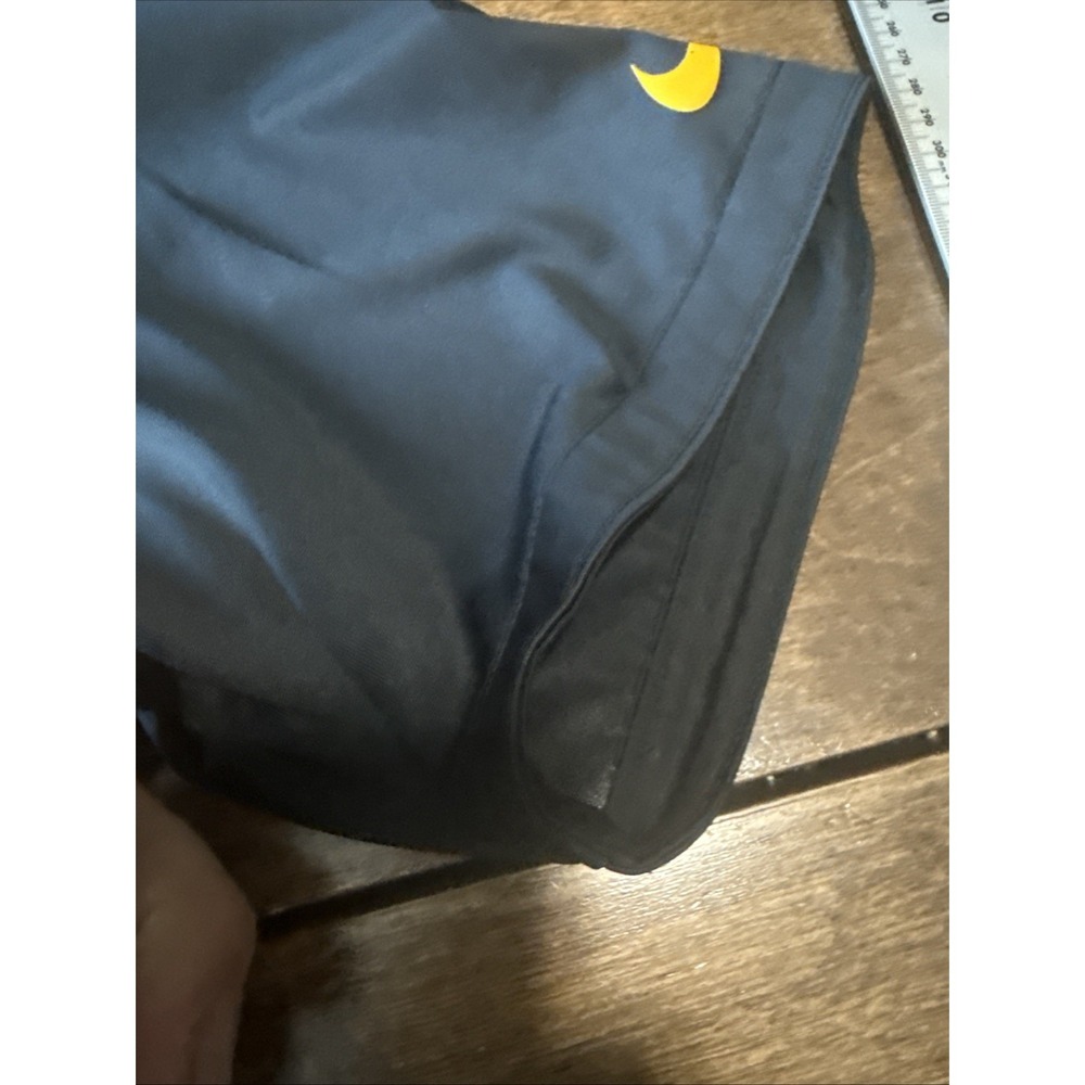 WEST VIRGINIA MOUNTAINEERS WVU NIKE DRI FIT POLO MENS XL Black - Picture 5 of 11